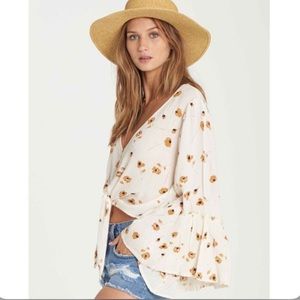 Billabong lust wild flared long sleeve